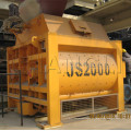 CE, machine de mélangeur de ciment forcé horizontale de Js2000 certifiée par OIN